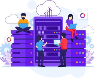 server maintainance Dedicated Resource - Blank Page Cloud